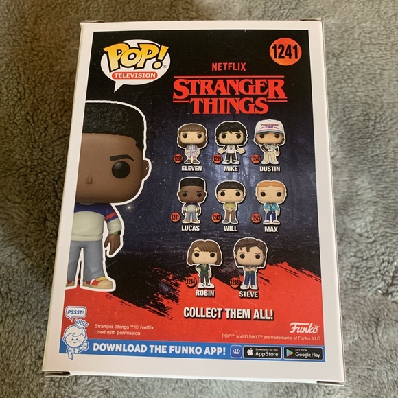 Funko Pop! Television Netflix Stranger Things 4 Lucas #1241 Vinyl Figure 2022 - Picture 2 of 8
